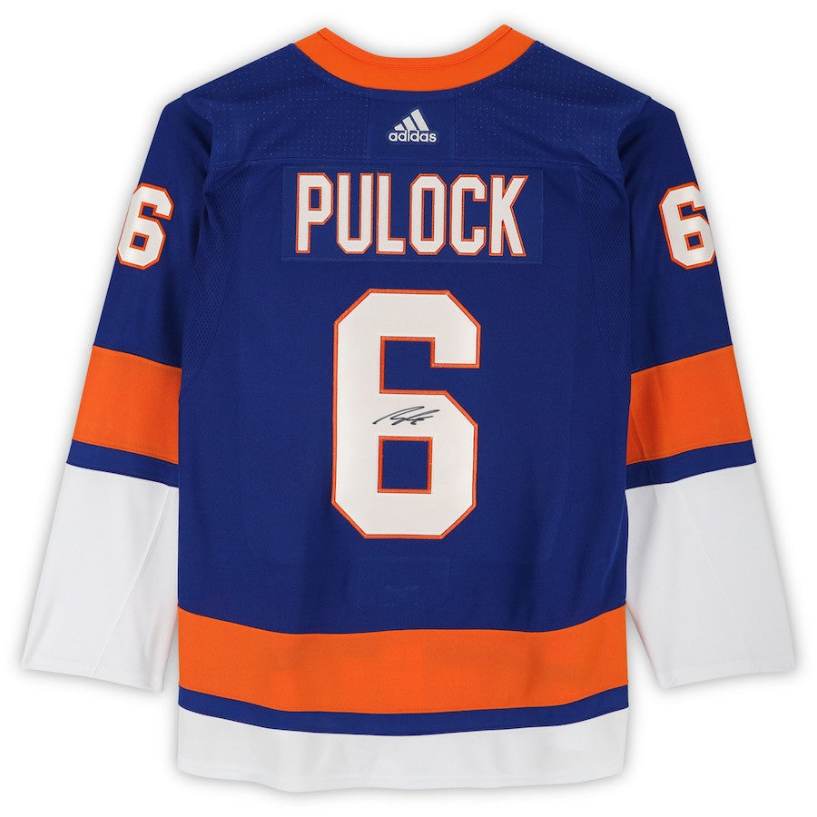 Ryan Pulock 6 Signed New York Islanders Autographed Jersey - Blue