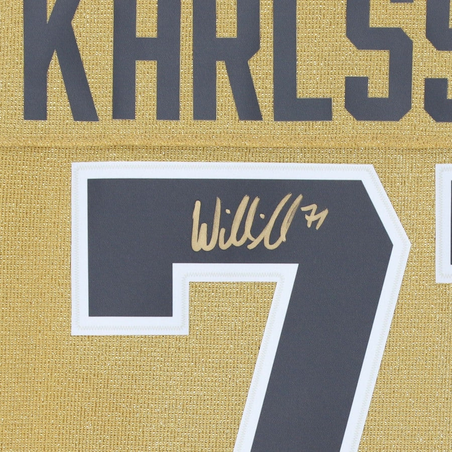 William Karlsson 71 Signed Vegas Golden Knights Autographed Alternate Jersey - Gold