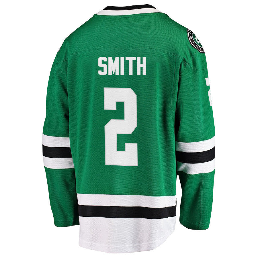 Brendan Smith 2 Dallas Stars 2025 STANLEY CUP Final Patch Home Men Jersey - Black