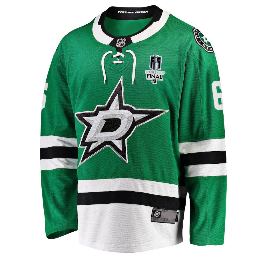 Lian Bichsel 6 Dallas Stars 2025 STANLEY CUP Final Patch Home Men Jersey - Black