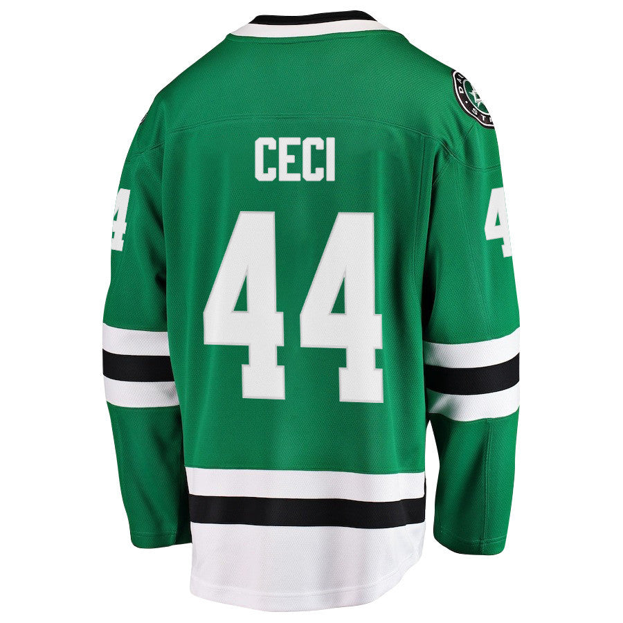 Cody Ceci 44 Dallas Stars 2025 STANLEY CUP Final Patch Home Men Jersey - Black