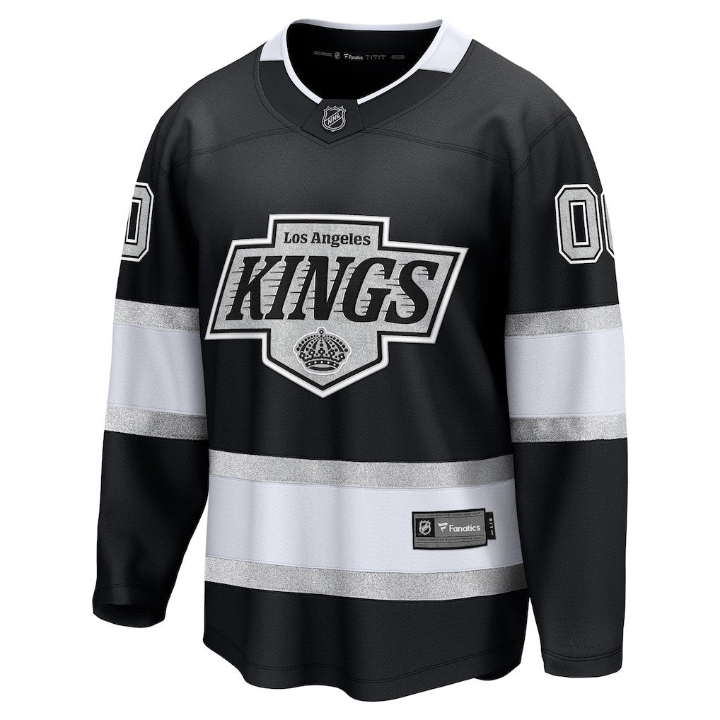 Adrian Kempe 9 Los Angeles Kings 2025 Home Breakaway Men Jersey - Black