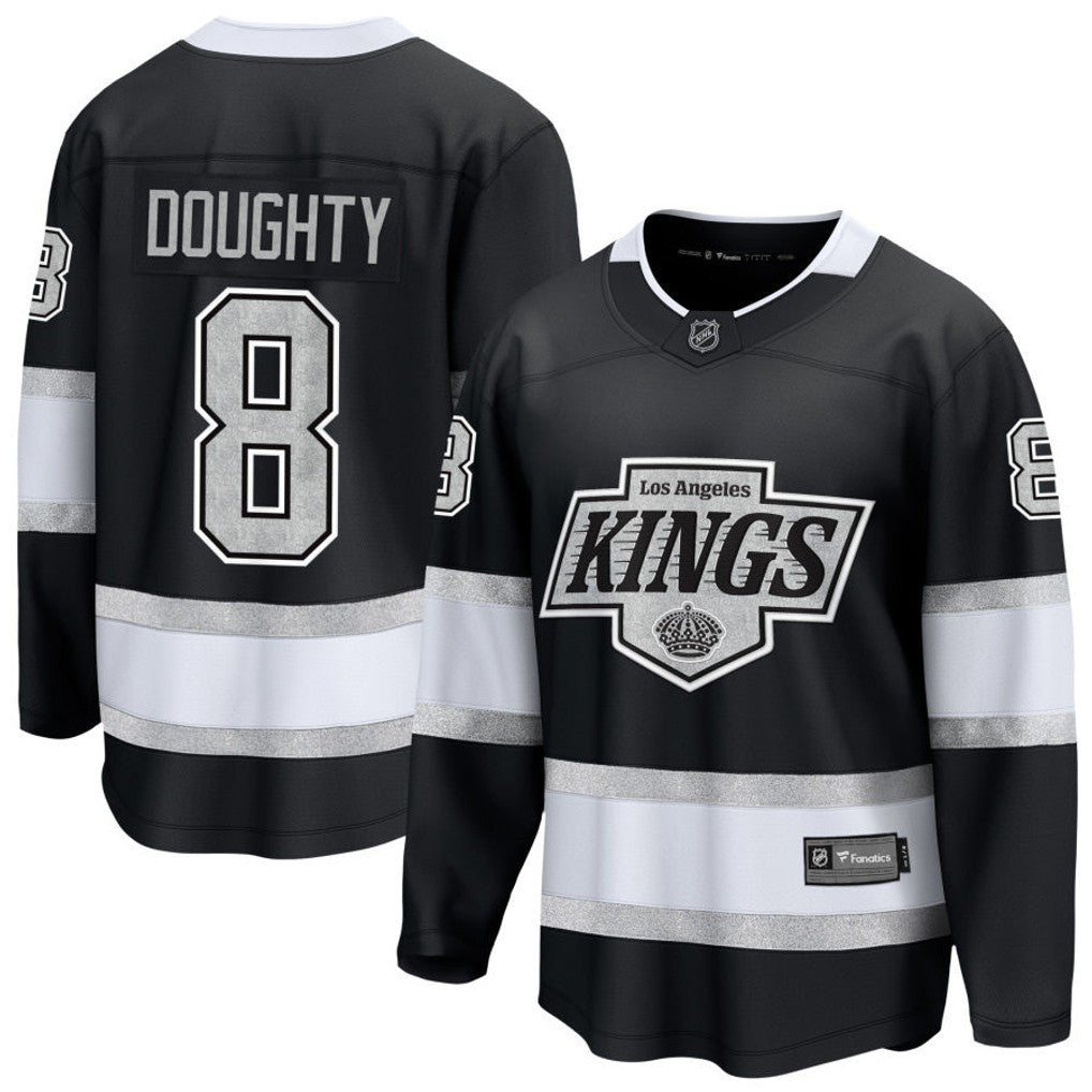 Drew Doughty 8 Los Angeles Kings 2025 Home Breakaway Men Jersey - Black