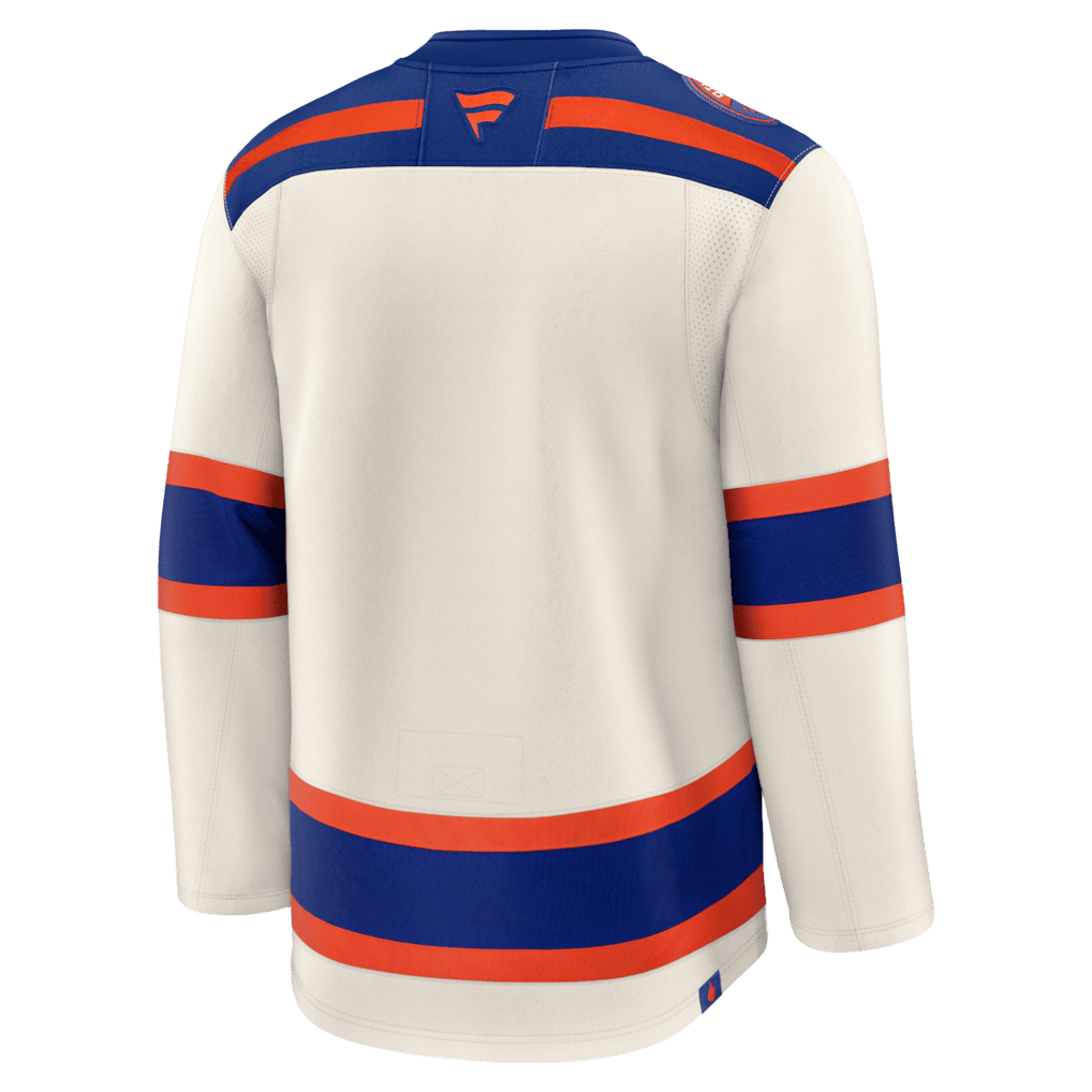 Edmonton Oilers 2025 Alternate Premium Men Jersey - Light Beige