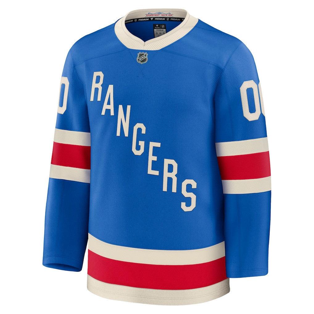 New York Rangers 2025 Centennial Premium Custom Men Jersey - Blue