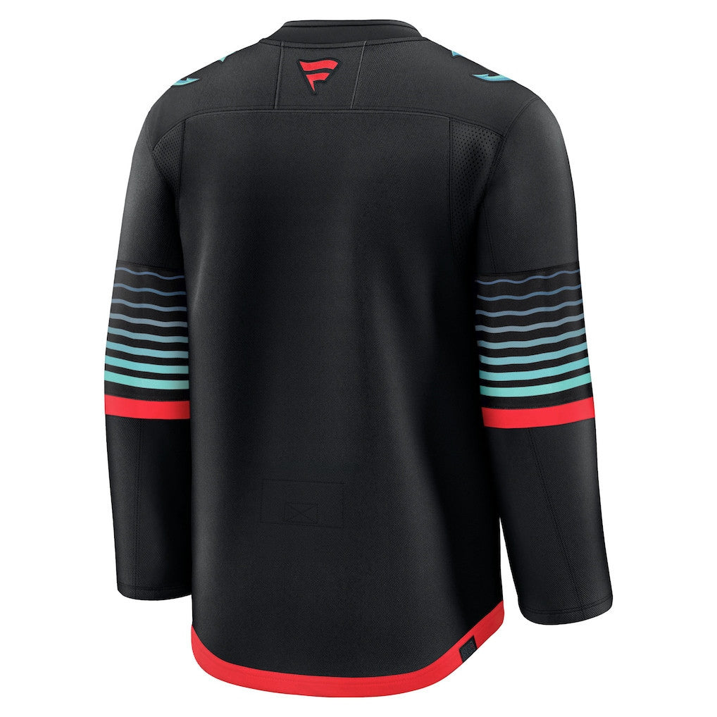 Seattle Kraken 2025 Alternate Premium Men Jersey - Black
