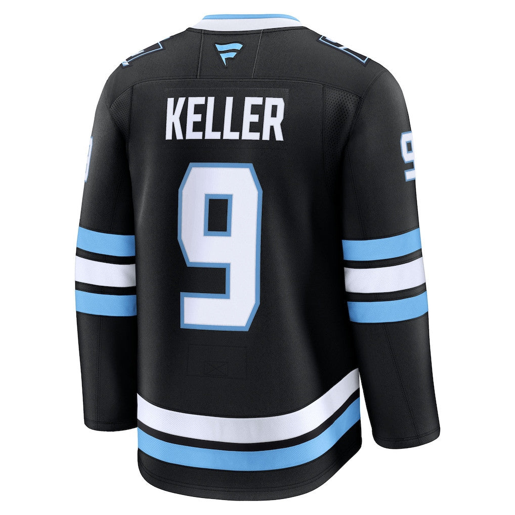 Clayton Keller 9 Utah Mammoth 2025 Home Premium Men Jersey - Black