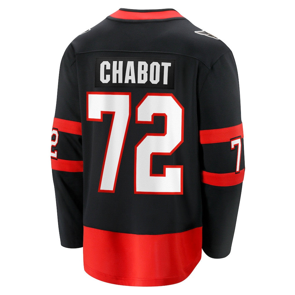 Thomas Chabot 72 Ottawa Senators Home Breakaway Jersey - Men's Black