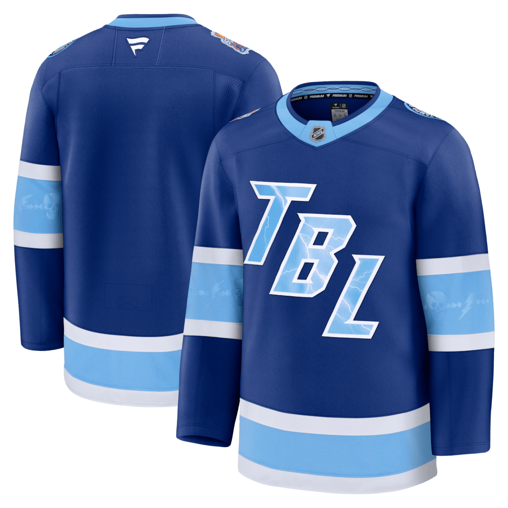 Tampa Bay Lightning 2026 Stadium Series Premium Men Jersey - Blue