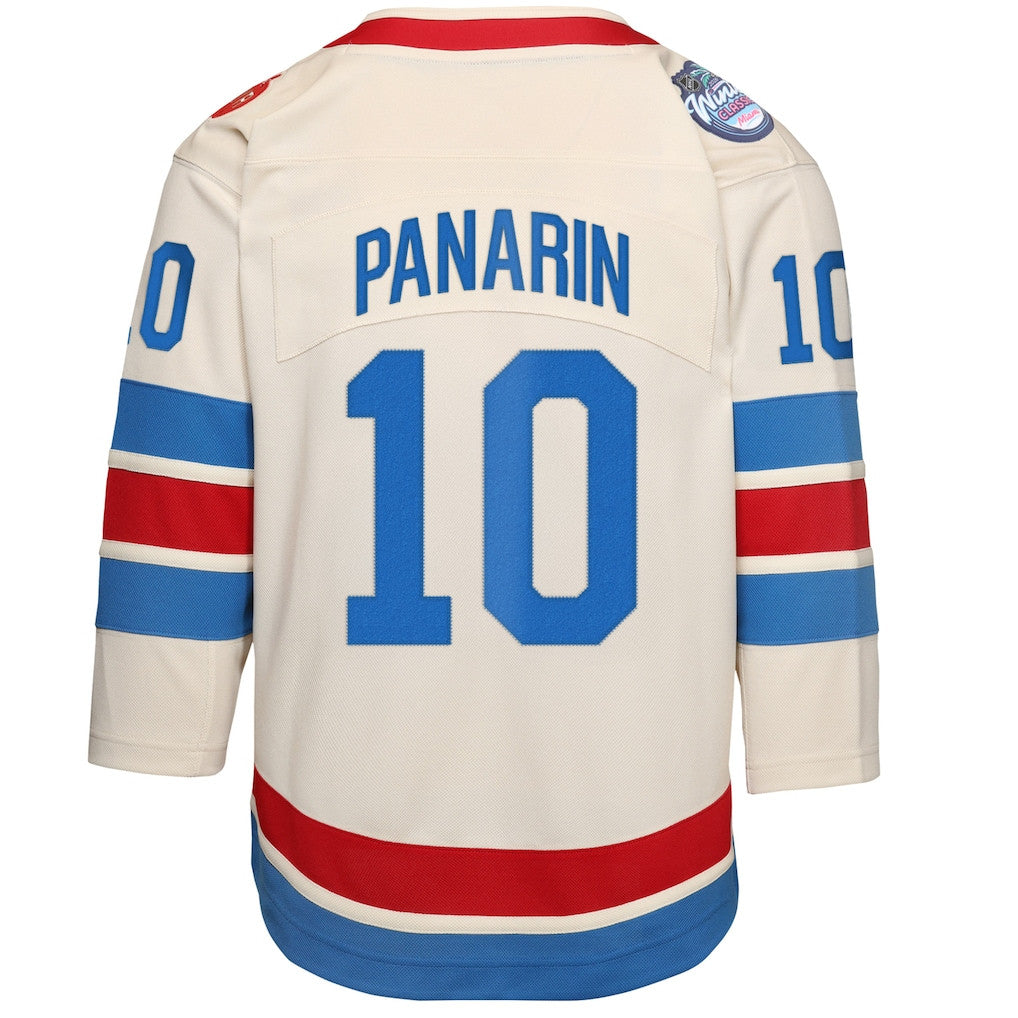 Artemi Panarin 10 New York Rangers 2026 Winter Classic Premier YOUTH Jersey - White