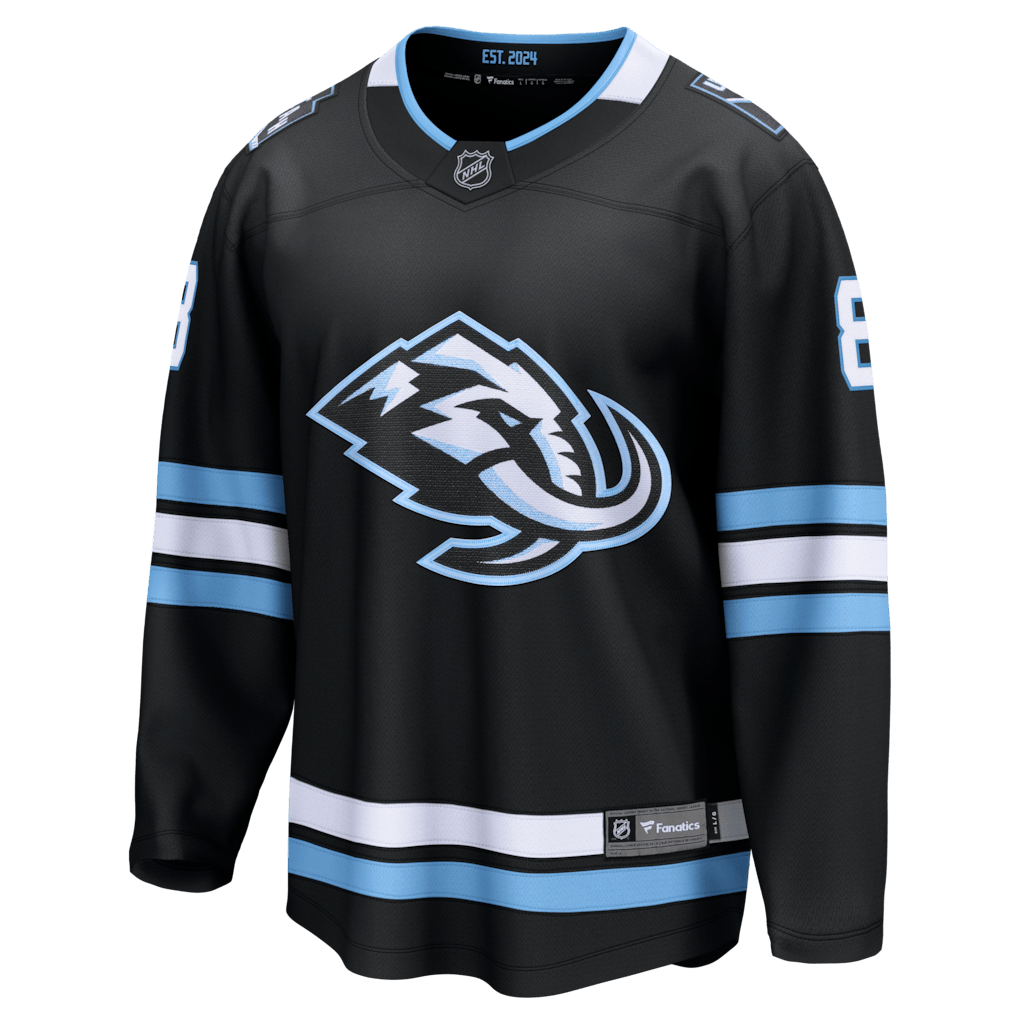 Nick Schmaltz 8 Utah Mammoth Home Breakaway Men Jersey - Black