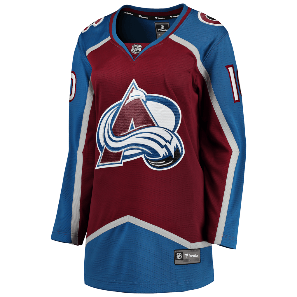 Nicolas Roy 10 Colorado Avalanche Women's Home Breakaway Jersey - Burgundy
