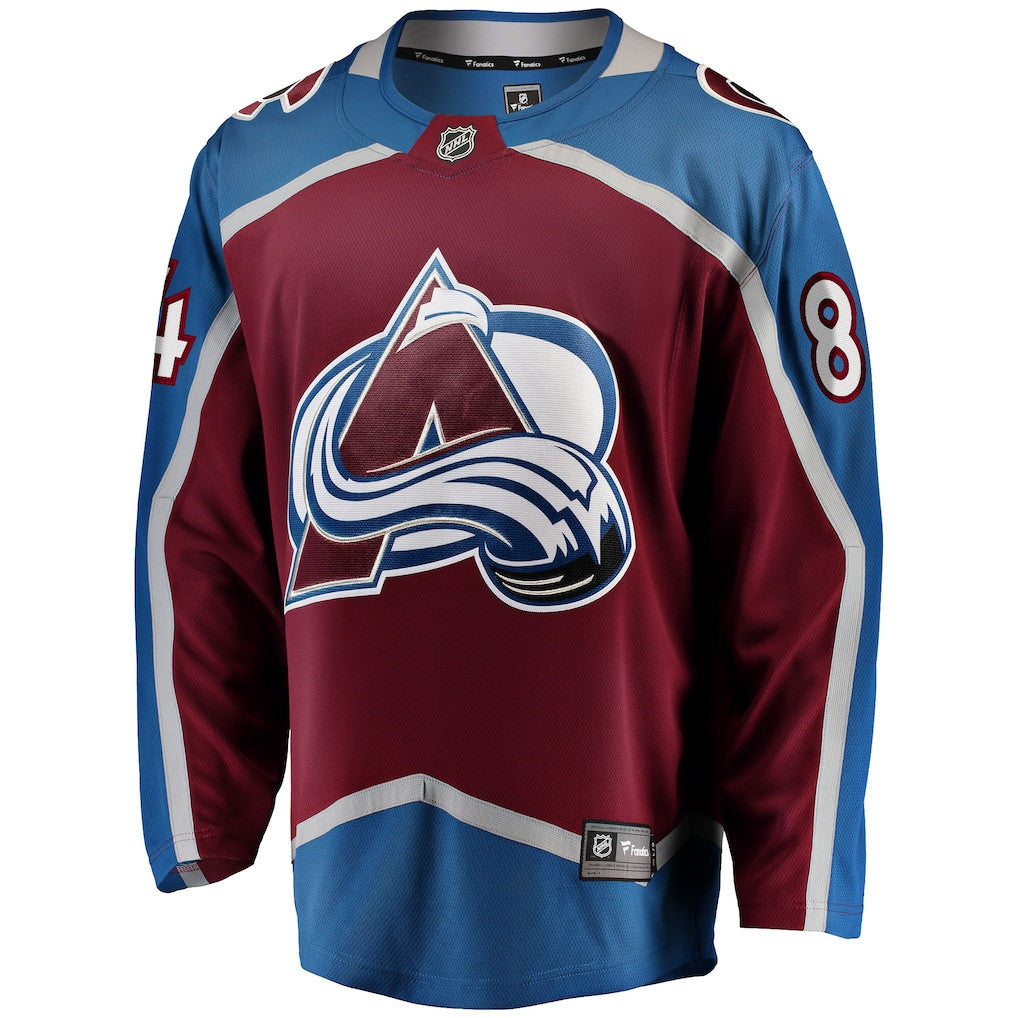 Brent Burns 84 Colorado Avalanche Home Breakaway Men Jersey - Burgundy