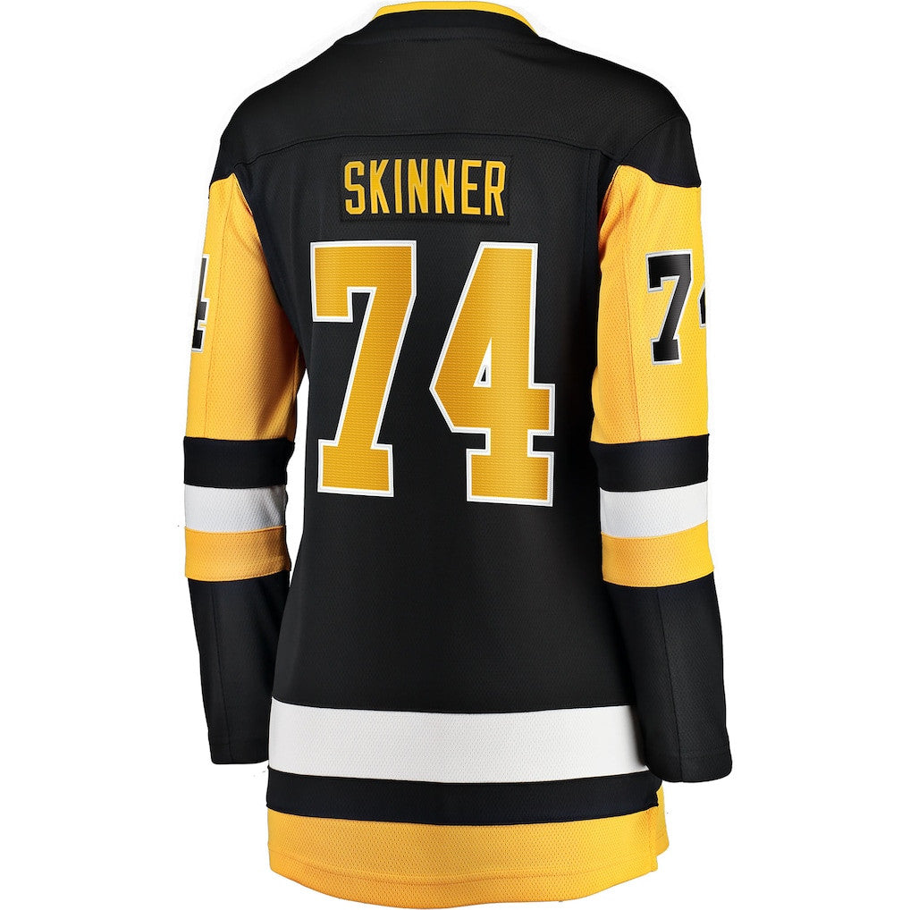 Stuart Skinner 74 Pittsburgh Penguins Indiana Women's Home Breakaway Jersey - Black