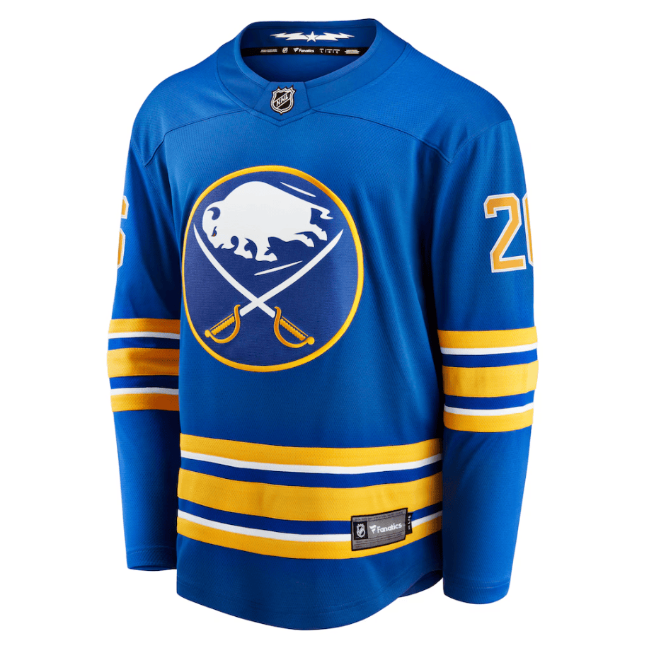 Rasmus Dahlin 26 Buffalo Sabres Home Breakaway Jersey - Royal