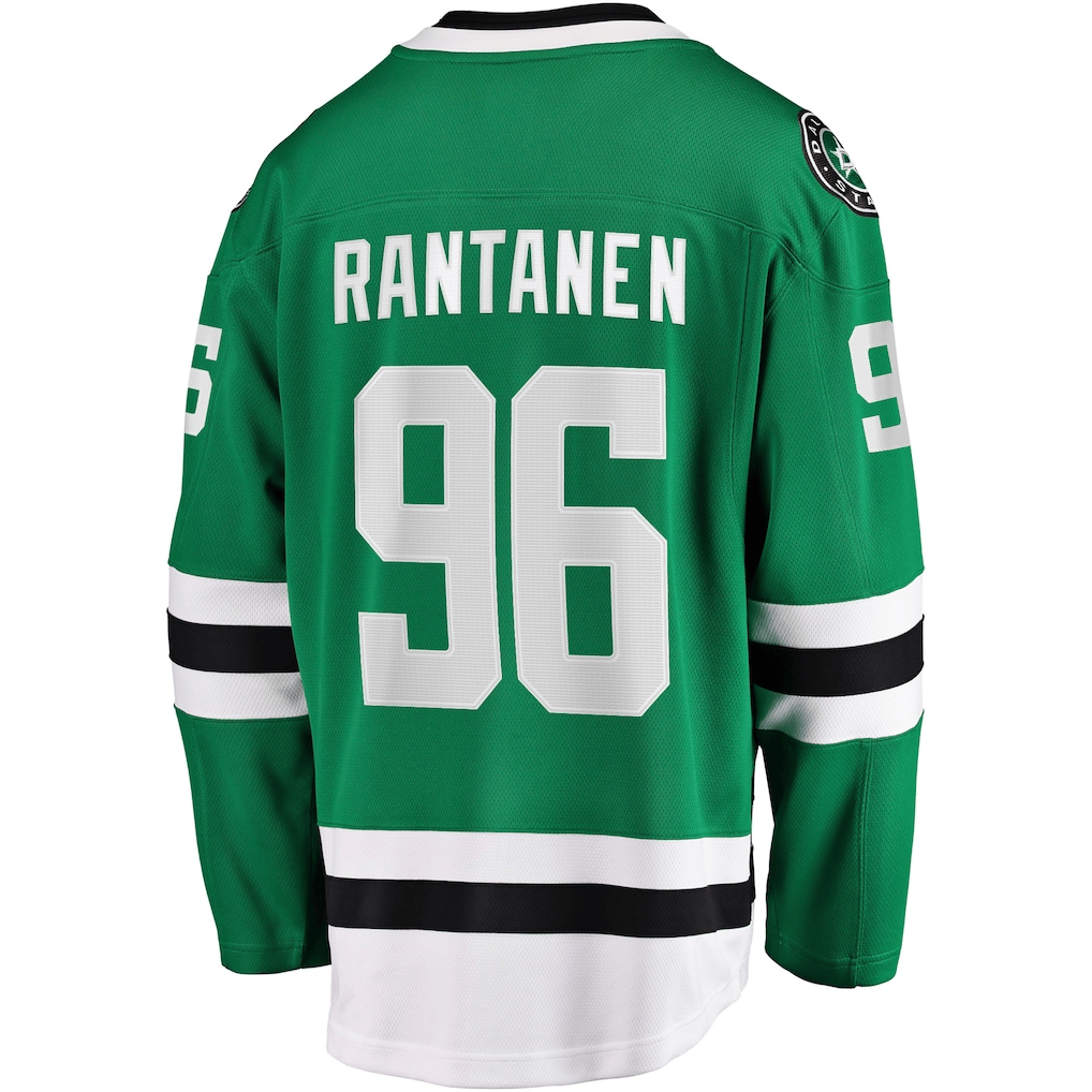 Mikko Rantanen 96 Dallas Stars Home Breakaway Men Jersey - Kelly Green