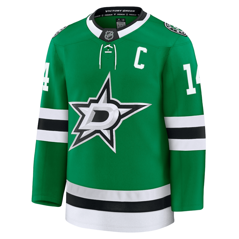Jamie Benn 14 Dallas Stars Home Breakaway Men Jersey - Kelly Green