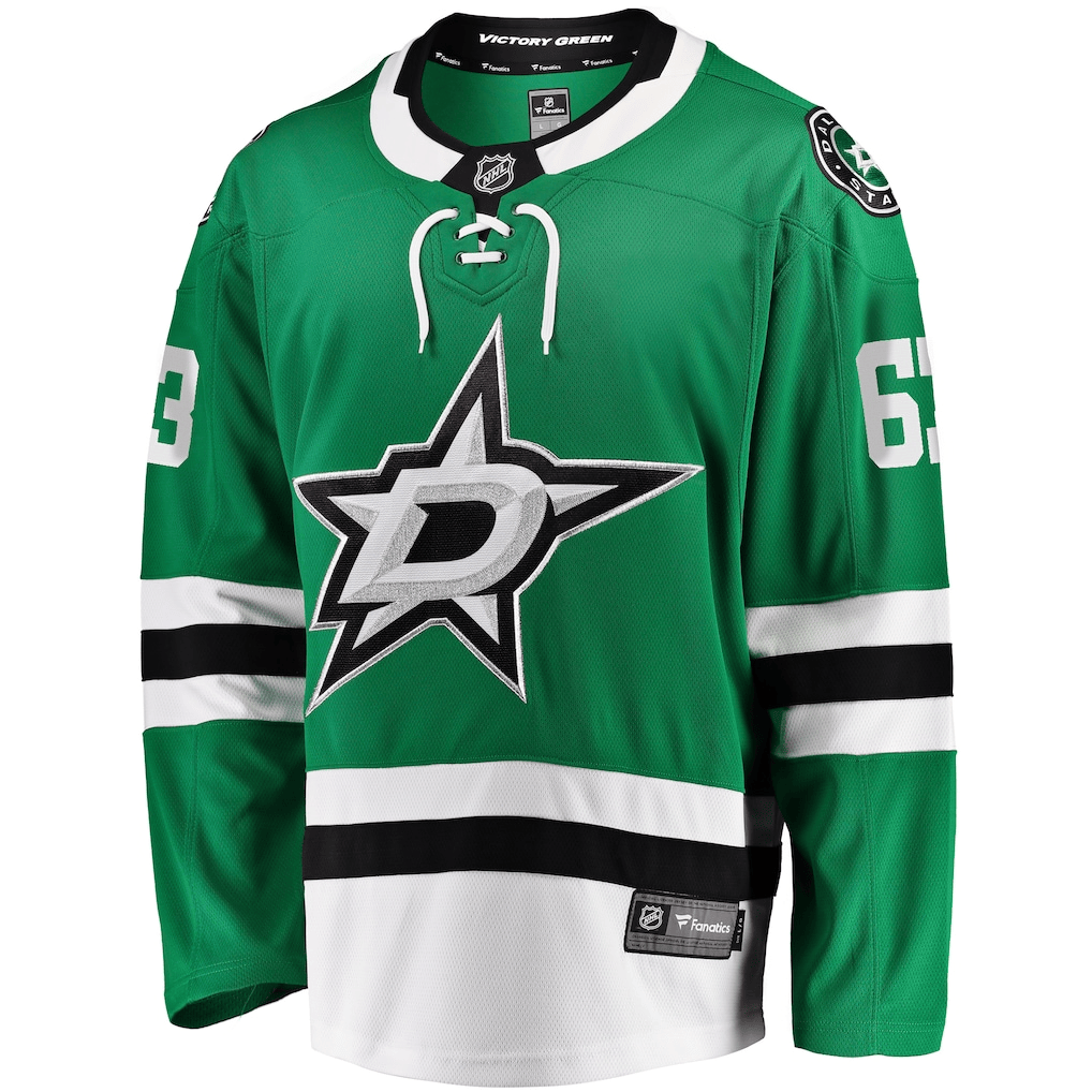 Evgenii Dadonov 63 Dallas Stars Home Breakaway Men Jersey - Kelly Green