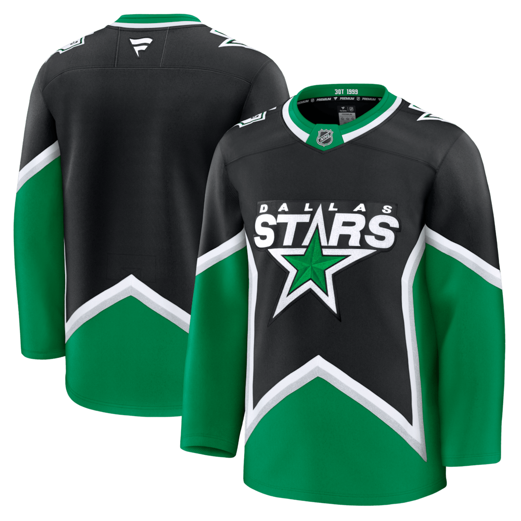 Dallas Stars Alternate Men Jersey - Black/Green