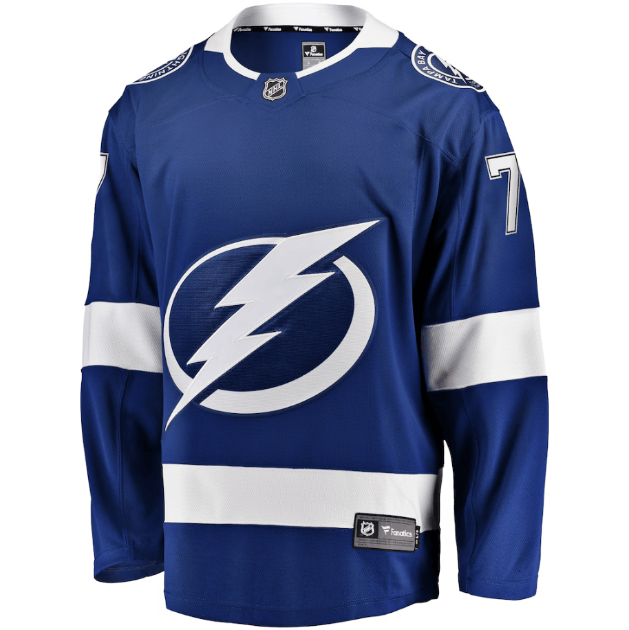 Victor Hedman 77 Tampa Bay Lightning Breakaway Jersey - Blue