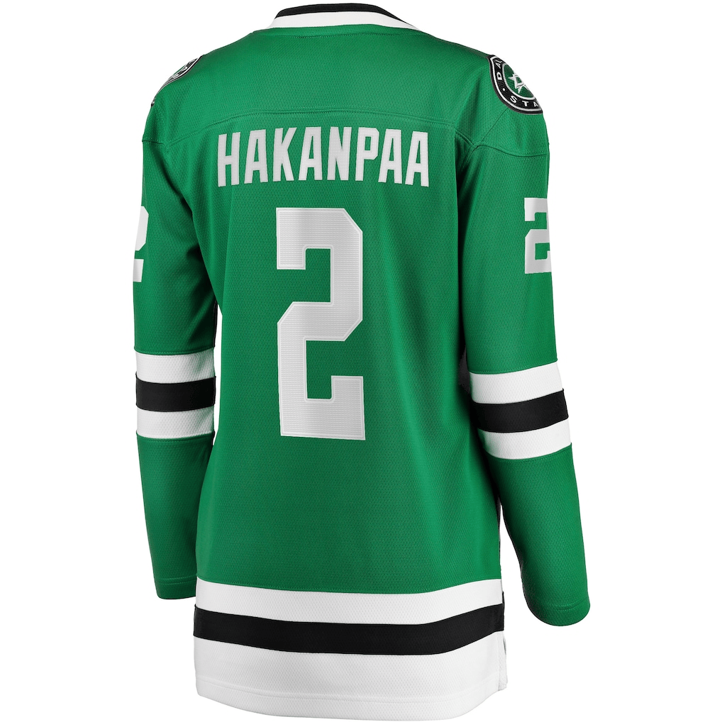 Jani Hakanpaa 2 Dallas Stars Women's Home Breakaway Jersey - Kelly Green