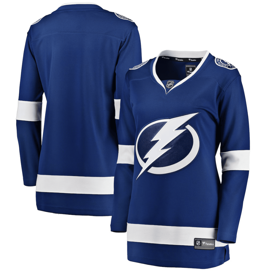 Tampa Bay Lightning Women's Home Breakaway Jersey - Blue