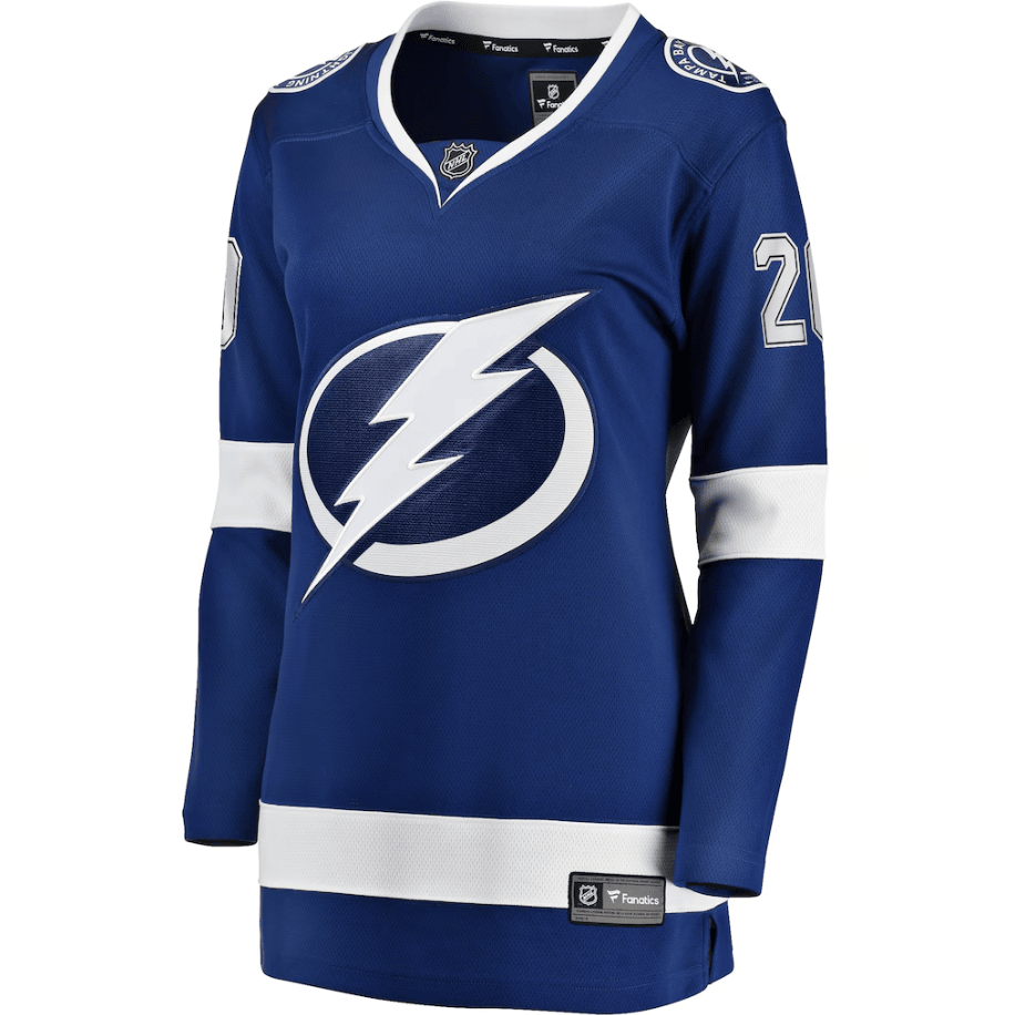 Nicholas Paul 20 Tampa Bay Lightning Women's Home Breakaway Player Jersey - Blue
