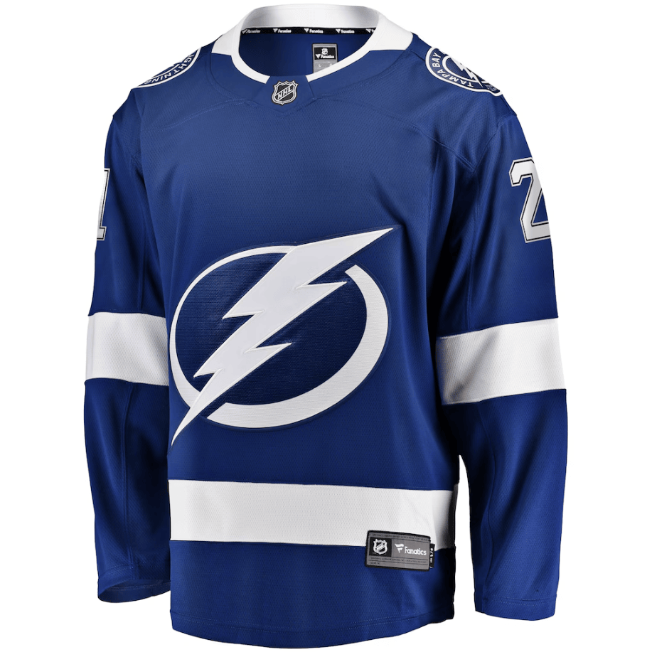 Brayden Point 21 Tampa Bay Lightning Breakaway Jersey - Blue