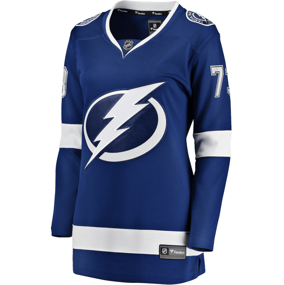 Conor Sheary 73 Tampa Bay Lightning Women's Home Breakaway Player Jersey - Blue