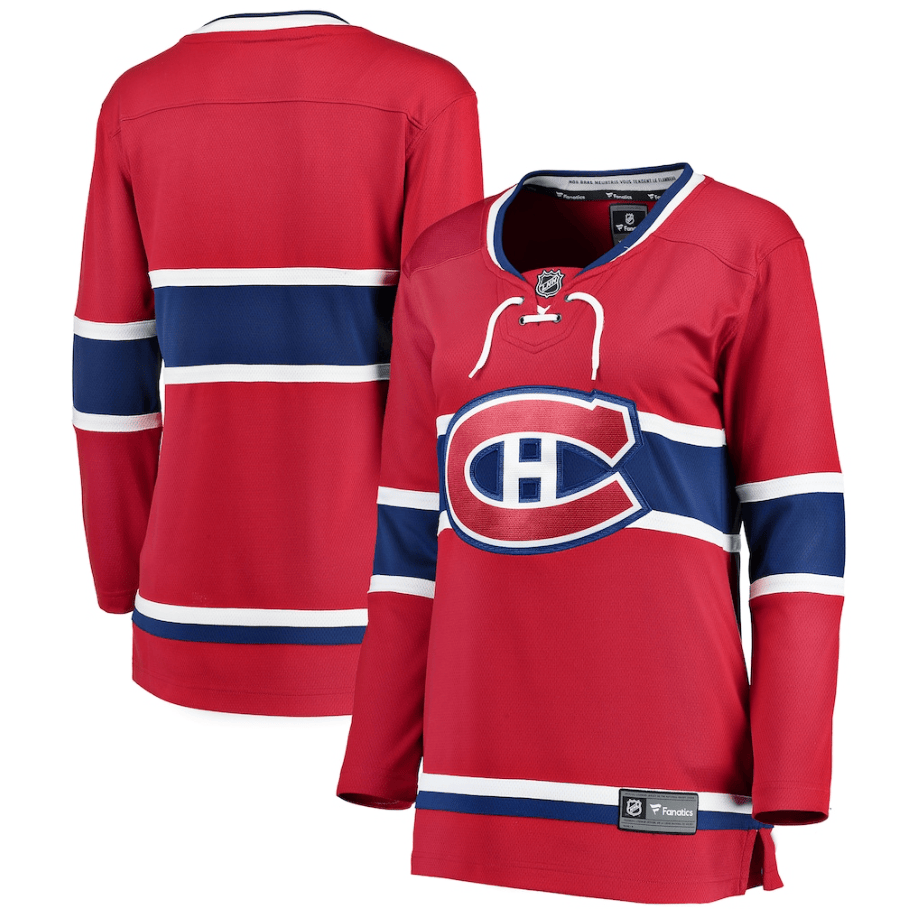 Montreal Canadiens Women's Home Breakaway Jersey - Red