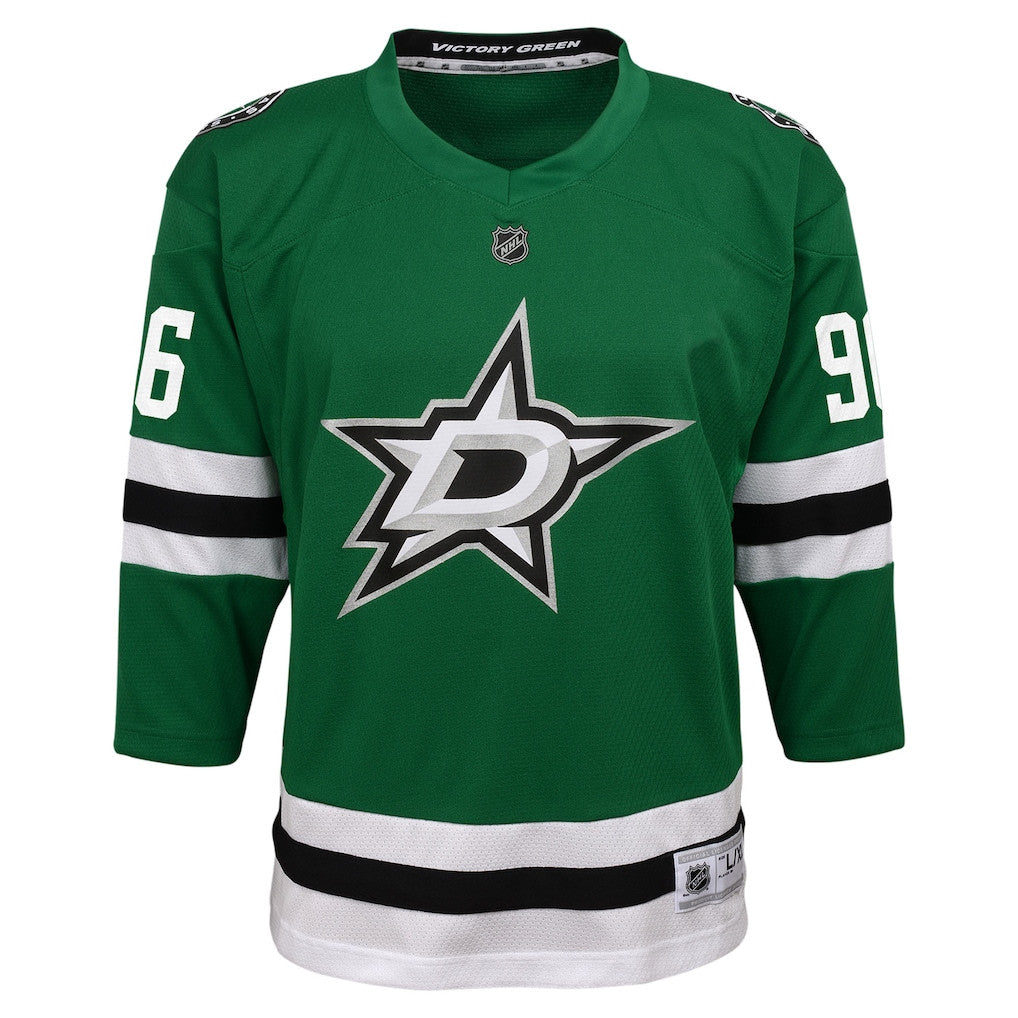 Mikko Rantanen 96 Dallas Stars Youth Home Player Jersey - Kelly Green