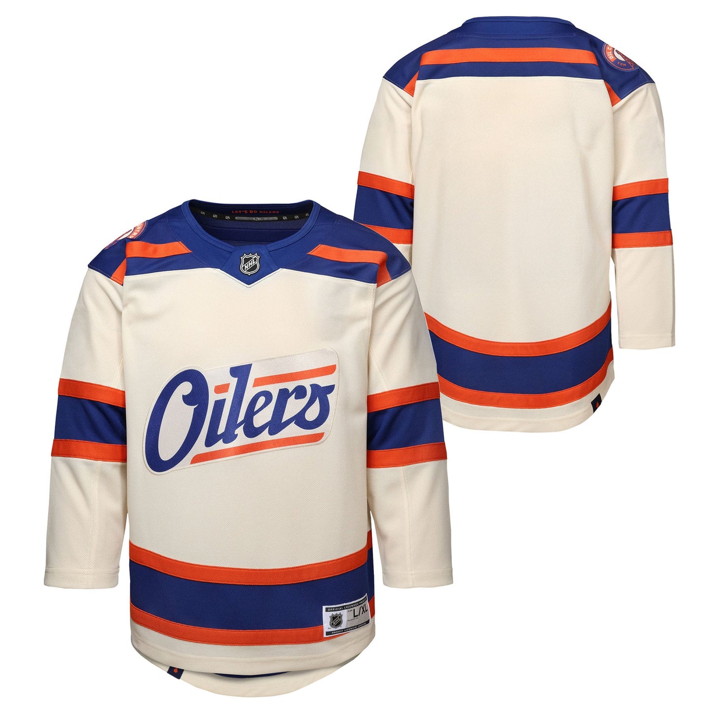 Edmonton Oilers Alternate Jersey - Youth, Cream