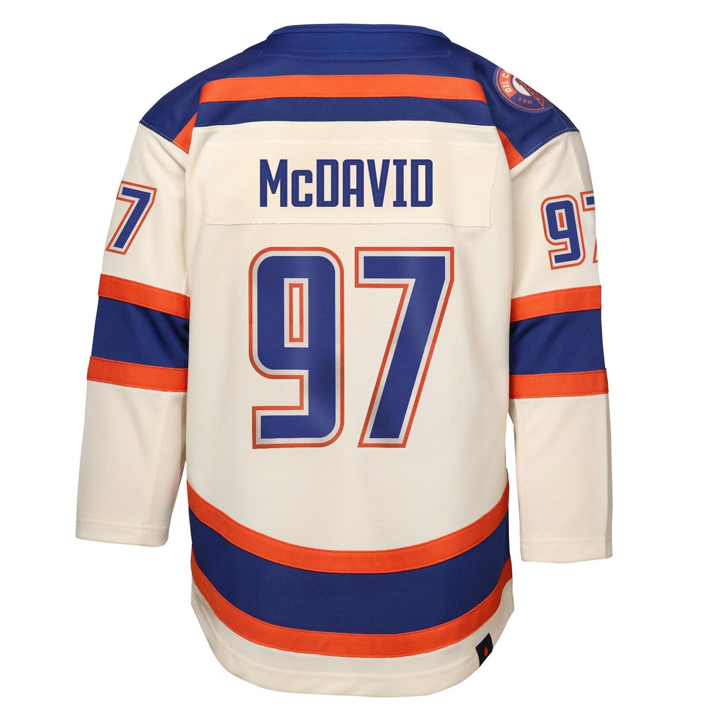 Connor McDavid 97 Edmonton Oilers Alternate Jersey - Youth, Cream