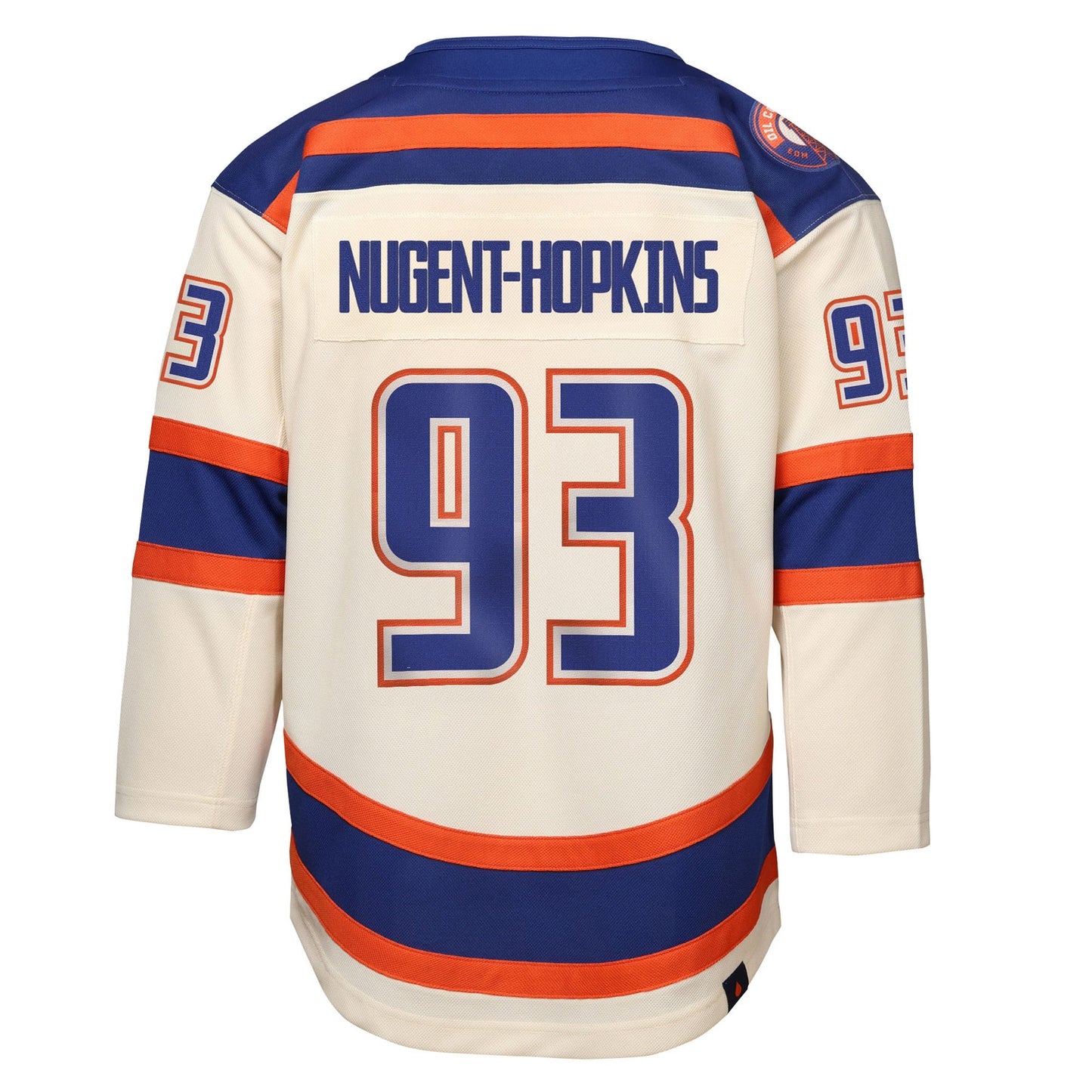 Ryan Nugent-Hopkins 93 Edmonton Oilers Alternate Jersey - Youth, Cream