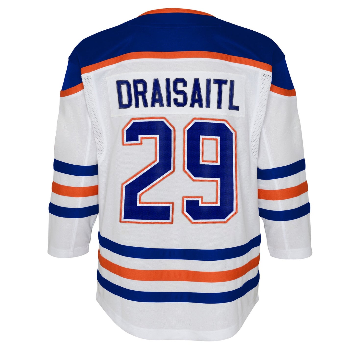Leon Draisaitl 29 Edmonton Oilers Away Jersey - Youth, White