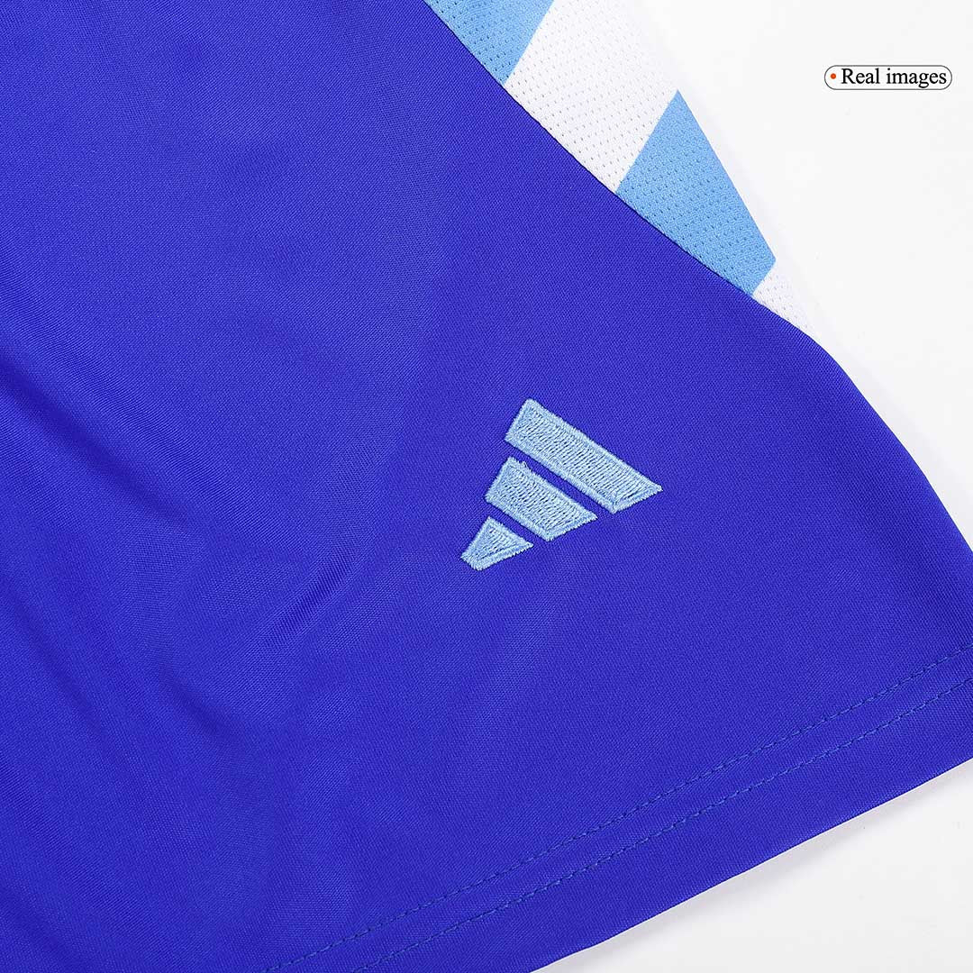 Kid's Argentina Away Football Shirt Kit(Jersey+Shorts) Copa America 2024