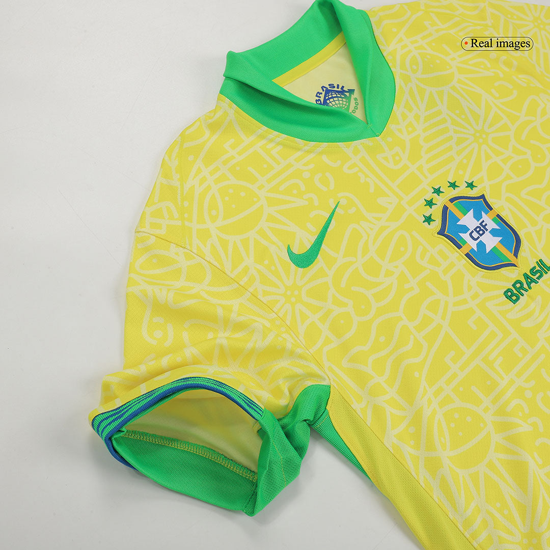 Brazil Home Football Shirt Copa America 2024