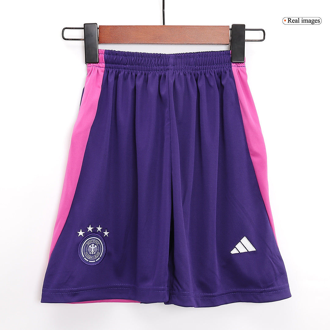 Kid's Germany Away Football Shirt Kit(Jersey+Shorts) Euro 2024