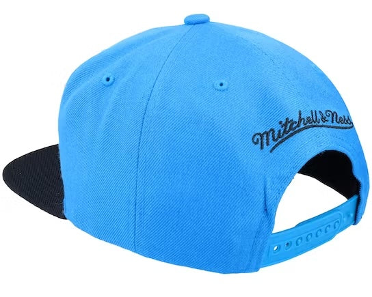 Men's Mitchell & Ness Orlando Magic Blue/Black 2-Tone Snapback Adjustable Hat