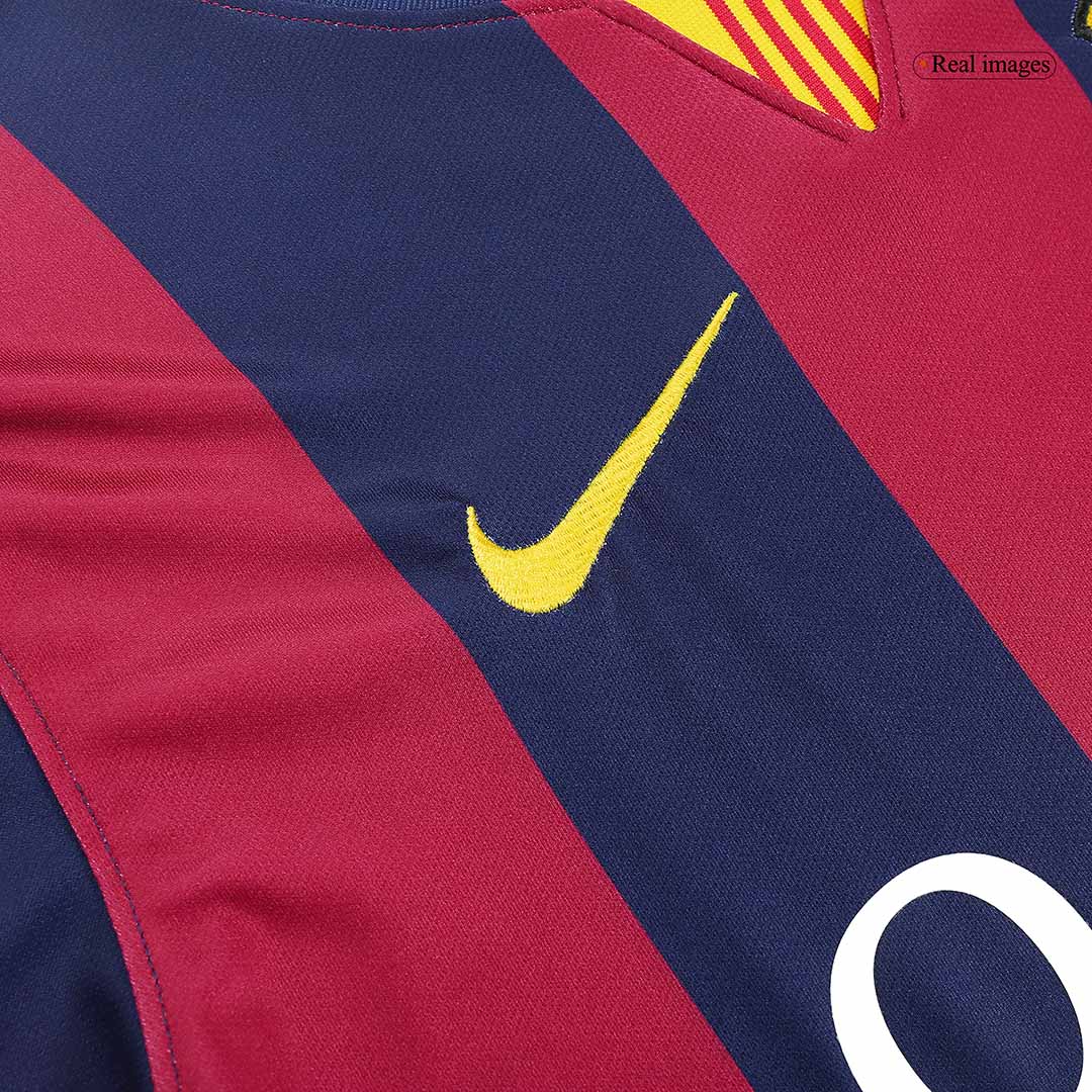 Retro 2014/15 Barcelona Home Football Shirt