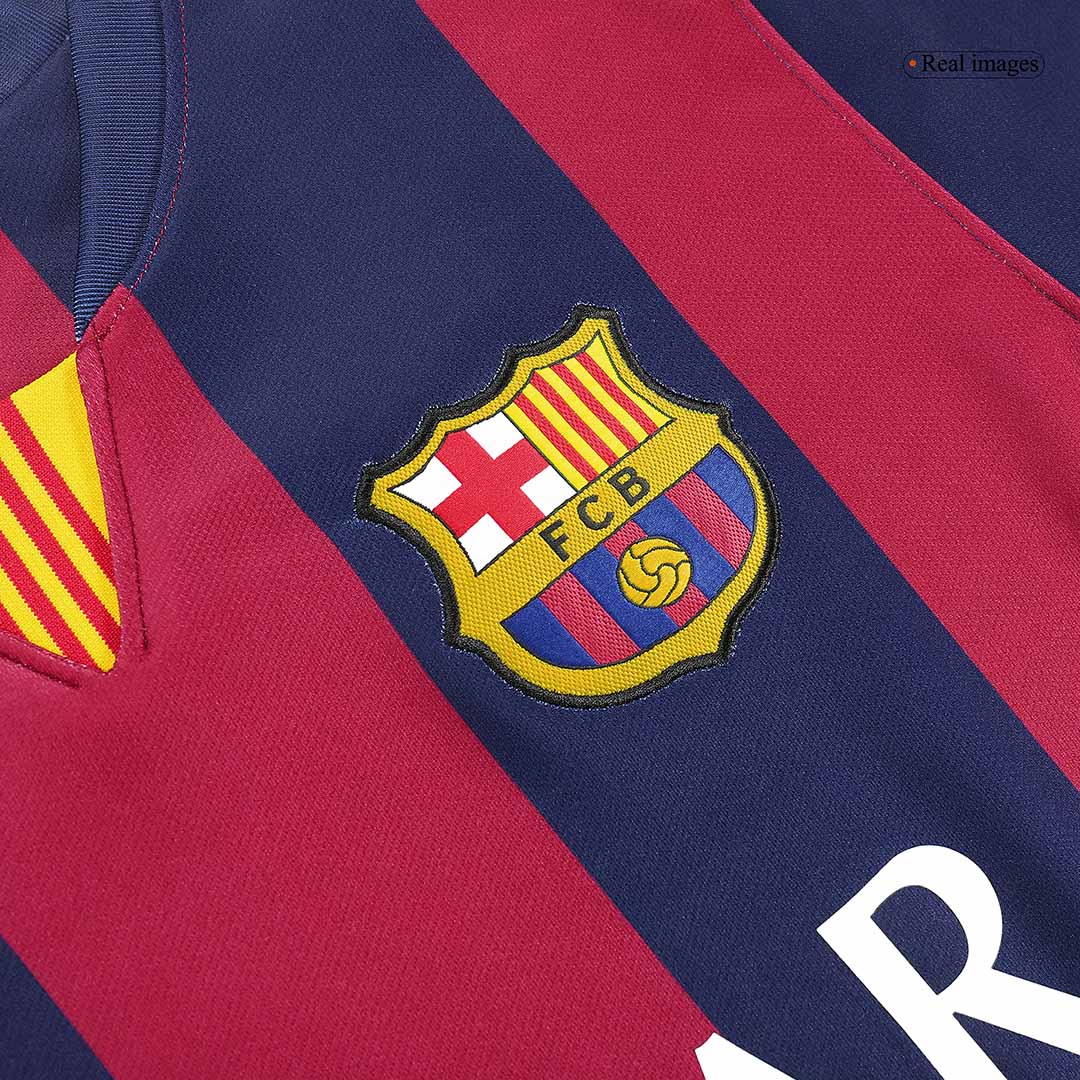 Retro 2014/15 Barcelona Home Football Shirt
