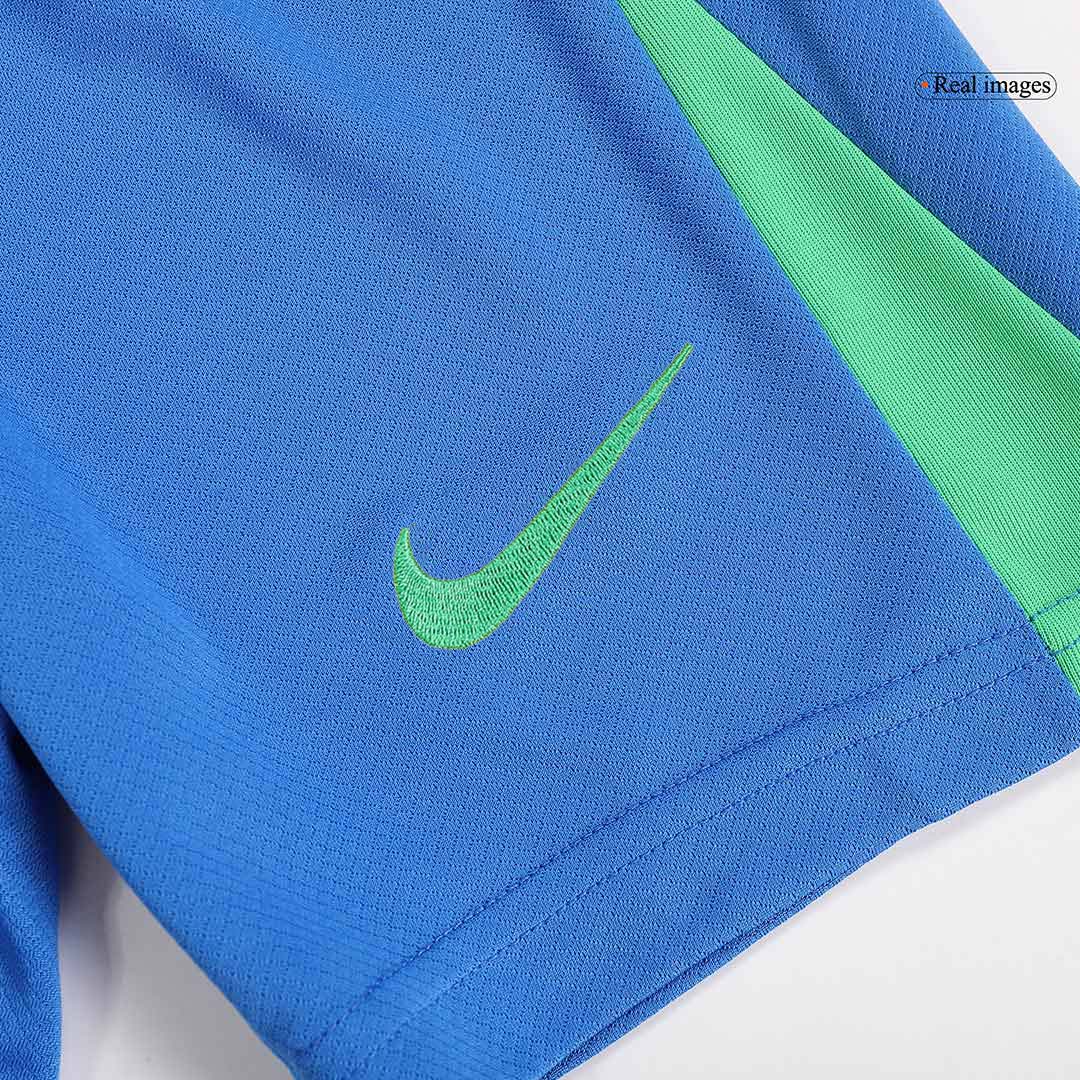 Kid's Brazil Home Football Shirt Kit(Jersey+Shorts) Copa America 2024