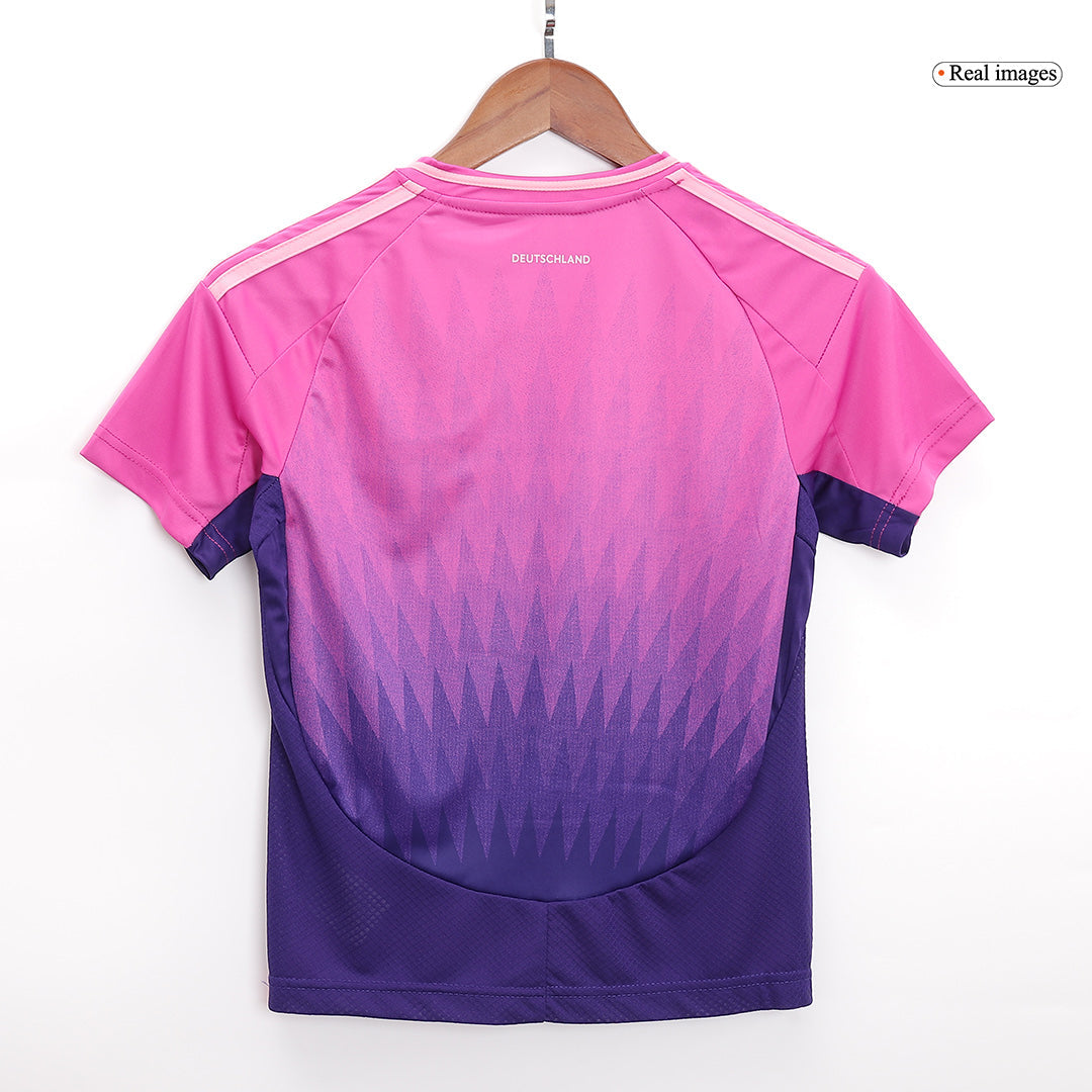 Kid's Germany Away Football Shirt Kit(Jersey+Shorts+Socks) Euro 2024