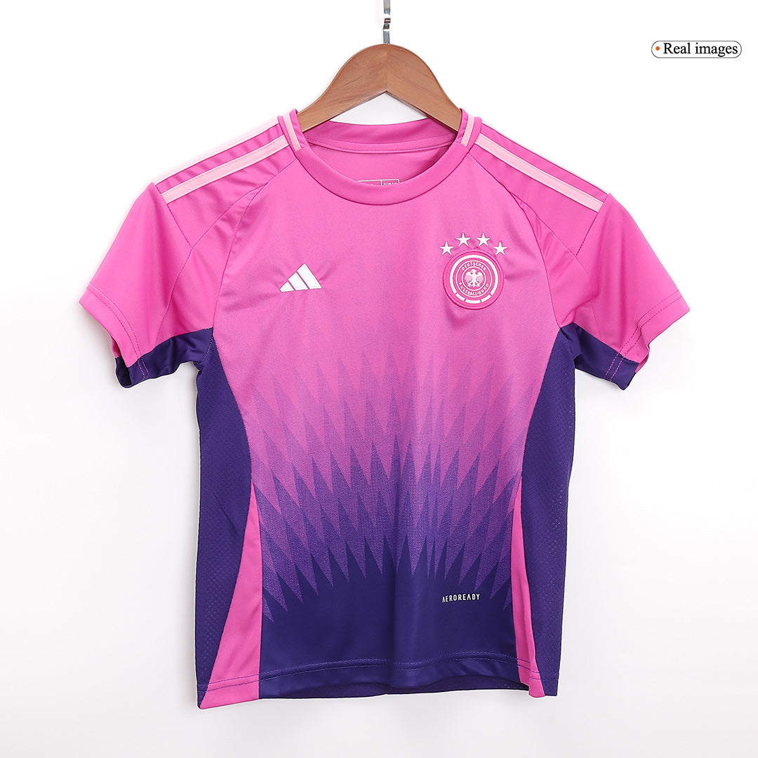 Kid's Germany Away Football Shirt Kit(Jersey+Shorts+Socks) Euro 2024
