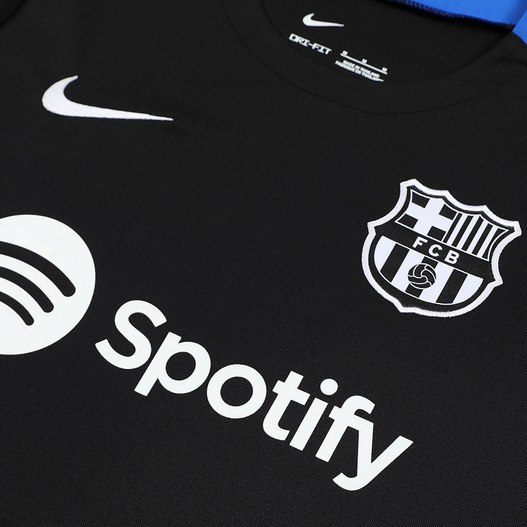 Barcelona Pre-Match Football Shirt Kit(Jersey+Shorts) 2024/25