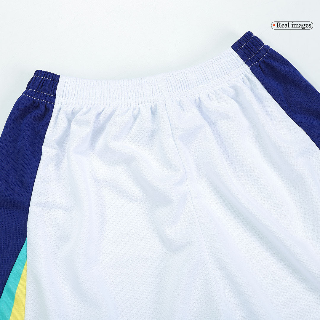 Kid's Brazil Away Football Shirt Kit(Jersey+Shorts) Copa America 2024