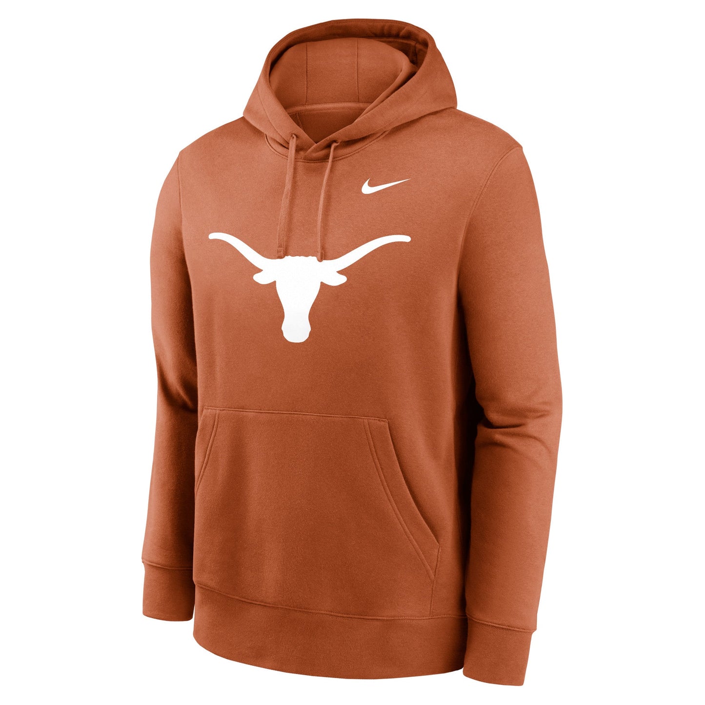 Men's Texas Longhorns Nike Burnt Orange Primary Logo Fleece Hoodie