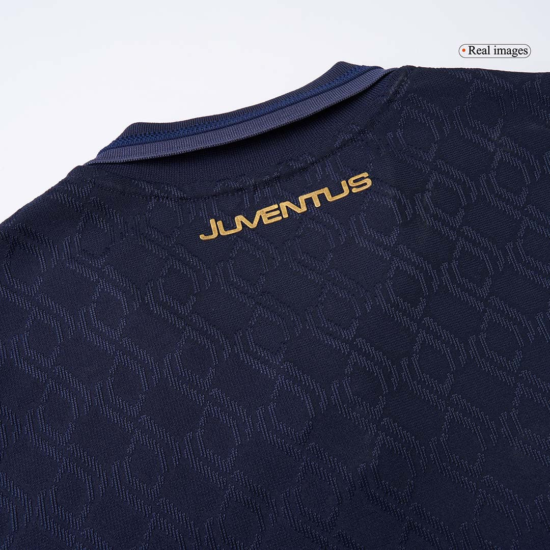 Player Version VLAHOVIĆ #9 Juventus Third Away Football Shirt 2024/25 - Save The Children Sponsor