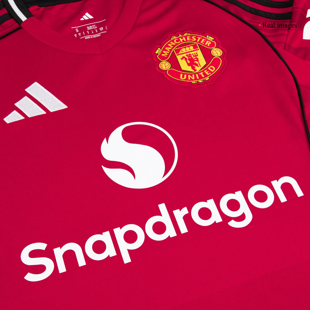 MOUNT #7 Manchester United Home Football Shirt 2025/26