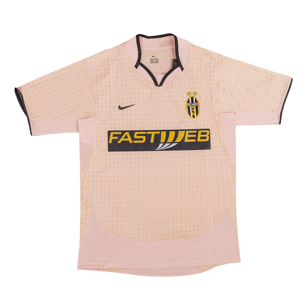 Retro NEDVED #11 2003/04 Juventus Away Football Shirt